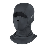 Masque de ski d'hiver avec sangles magnétiques, doublure polaire imperméable, protection thermique pour le visage, idéal pour l'alpinisme, le cyclisme, coupe-vent et chaud