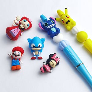 Perles 3D Snoopy Cartoon Fraise pour Bijoux DIY, Perles en vrac pour technique époxy, Vente en gros usine - Product Image 3