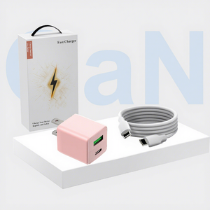 Caricatore da Muro TKT 20W PD con Doppia Porta USB-A/Type-C, Ricarica Rapida QC4.0/PD/QC3.0, Uscita 5V/2.4A per Android, Auricolari, Fotocamere, Smartwatch - Product Image 2