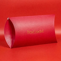 Boîte d'emballage pliable personnalisée en carton recyclé avec logo de marque en feuille d'or, forme personnalisée, pour gants, sous-vêtements, perruques et oreillers