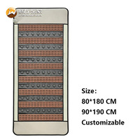 Tapis de massage thermique en céramique nano-tourmaline à micro-sphères Jiwan Lejia, prix usine, pour application corporelle