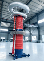 Transformateurs principaux de niveau de tension 1000 kV pour câbles GIS, intégrés à la tour, dispositif de résistance aux ondes de fréquence variable à haute tension