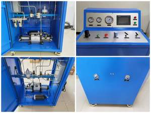 USUN العلامة التجارية نموذج: US-GBT آلة تعبئة عصير برتقال بنظام PLC الهواء مدفوعة مضخة معزز الغاز محطة مع نظام التحكم الآلي - Product Image 6