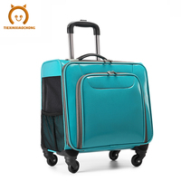 Valise chariot pour animal de compagnie, caisse de voyage, portable, pour les chats, la voiture, le chien, Shiba Inu cori, à air