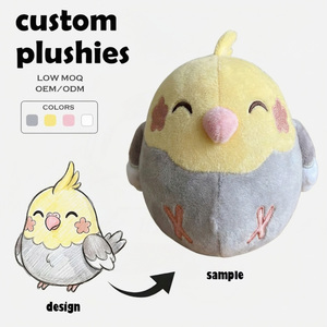 Fabricante de Peluches Personalizados, Sets de Regalo de Mini Pájaros en Suéter para Floristerías y Niños Peluche Personalizado de Mascota de Minecraft - Product Image 1