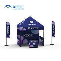 Carpa Plegable Personalizada con Logotipo para Publicidad, Promoción, Exposiciones, Eventos al Aire Libre, Ferias Comerciales, 3x3, en Venta