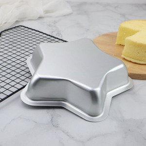 Star Cake Mold Aluminum Alloy Baking Pan For Fondant Butter Cake Making Tools Irregular Shape Oven Safe - Product Image 3