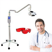 Promotion : Lampe LED laser à bras rotatif 60W pour blanchiment dentaire – Appareil de blanchiment des dents noir