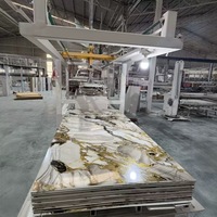 Fournisseur d'usine chinois pour la décoration intérieure : feuille stratifiée, feuille de marbre UV, panneau mural en PVC, panneau UV