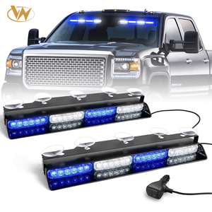 Luci Stroboscopiche di Emergenza 2x16,8 Pollici Blu/Bianche 48 LED Luci Lampeggianti di Avvertimento OLIVER Adatte per Camion - Product Image 1