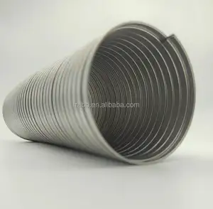 Custom Private Label Serviceable Big Size 4" Interlocked Flexible Conduit Stainless Steel Metal Hose