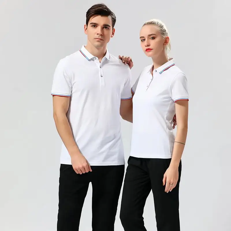 Wholesale Casual Quick Dry Polo T-shirts Short Sleeve Business Golf Shirts Clothing Men's Polo Shirts for Men Women