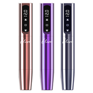 Máquina de Tatuaje Eléctrica ELISE para QHP07S, de Acero Inoxidable, Alta Calidad, Batería Potente para Arte Corporal, Cartucho para Pluma de Tatuaje - Product Image 1