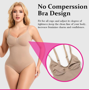 <span class=keywords><strong>Body</strong></span> <span class=keywords><strong>Modellante</strong></span> Senza Cuciture ad Alta Compressione per Donne Formose, Sexy, con Sollevamento di Vita e Glutei, Design Traspirante per il Massimo Comfort - Product Image 5