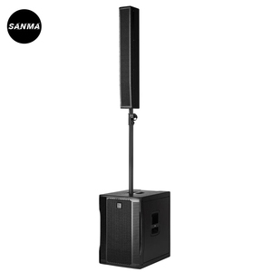 EVOX 12 Altavoz de Columna Activo, Sistema de Sonido de 8 x 4 Pulgadas, Arreglo de Dos Vías, 1400W, Fácil de Transportar - Product Image 1