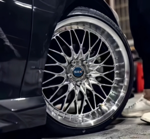 SRX 18X8.5อัลลอยสำหรับรถแข่งทำจาก18X10.5 18X9.5 5X114.3 5X100 5X112 5X120 PCD จานลึกรับประกัน3ปี - Product Image 1