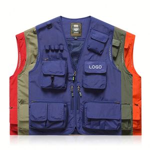 Chaleco Multibolsillos para Hombre, Chaleco de Pesca, Escalada, Senderismo, Fotografía, Campamento, Voluntariado, Chaleco de Invierno - Product Image 1