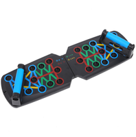 Multifunción plegable hogar Fitness fuerza ejercicio Pushup Push-Up Rack mango soporte Push up Board/