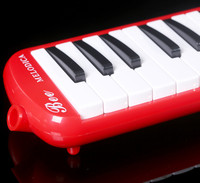 Bee Brand Professional Study Melodica 32 Keys Multi-color Stainless Steel Reedplate for Students Soft Bag Packing BM32K