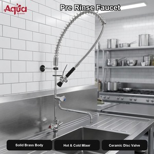 Robinet mélangeur de cuisine, Robinet de cuisine pour hôtels et restaurants, Robinet mélangeur de cuisine commerciale pour hôtels, Robinet de pré-évier - Product Image 2