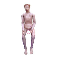 Mannequin d'entraînement infirmier de haute qualité pour la science médicale, modèle masculin haute fidélité pour la formation des infirmières