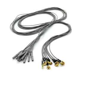 Pasokan Pabrik Elektroda <span class=keywords><strong>EEG</strong></span> Klip Telinga Berlapis Emas Kabel <span class=keywords><strong>EEG</strong></span> Din 1.5mm - Product Image 5
