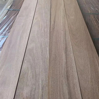 Foshan S4S Naturel Cumaru Teck Brésilien Bois Dur Massif Terrasse Extérieure Véritable Terrasse Extérieure en Teck