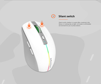 Mouse Nirkabel USB Silent Meetion BTM002 Desain Bisnis Minimalis untuk Kantor Rumah