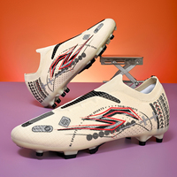 Chaussures de football FG haute performance pour hommes, en maille respirante, légères, avec semelle extérieure en TPU pour la vitesse, bottes de football professionnelles, vente en gros OEM ODM
