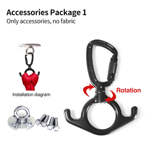 Performance artistique Exercices Fitness Nylon Pilates <span class=keywords><strong>yoga</strong></span> Swing Aérien Soie Soie <span class=keywords><strong>Volant</strong></span> Hamac ensemble danse sangle boucle - Product Image 4