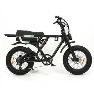 Bicicleta Eléctrica de Suspensión Completa 2026 en Oferta, 52v 15ah/20ah, Llanta Ancha, Batería de Litio de Largo Alcance, Dos Ruedas, Alta Velocidad - Product Image 1