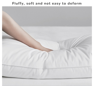 Oreiller Hilton en microfibre confortable et standard à prix d'usine - Product Image 4