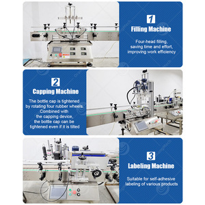 ORME Machine de remplissage et de bouchon de liquide de jus de grenade de bouteille d'eau entièrement automatique Prix de ligne - Product Image 4