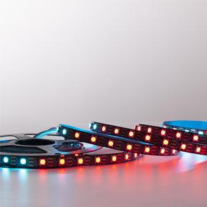 5050 <span class=keywords><strong>RGB</strong></span> <span class=keywords><strong>LED</strong></span> thông minh dải đèn 5V/12V điện áp thấp 144d mật độ cao tự dính Backlit môi trường xung quanh linh hoạt thay đổi màu sắc dải - Product Image 4