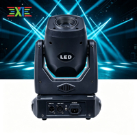 Projecteur LED à tête mobile DMX512 de 150W avec 5 prismes et multicolore pour éclairage de scène, fêtes, mariages et discothèques