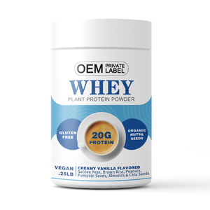 OEM Bio Einfaches Veganes Proteinpulver, 20g Pflanzliches <span class=keywords><strong>Protein</strong></span>, Ohne Künstliche Süßstoffe, Glutenfrei, Ohne Milch oder Laktose - Product Image 1