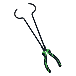 Pinces à bijoux pour four à fusion, résistantes à la chaleur, avec poignée en plastique antidérapante, anti-brûlure, double <span class=keywords><strong>action</strong></span> à ressort - Product Image 2