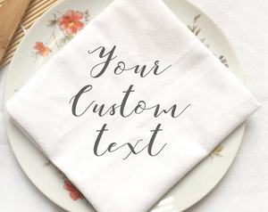 Non imprimé en gros dîner personnalisé coton <span class=keywords><strong>serviette</strong></span> en tissu <span class=keywords><strong>de</strong></span> <span class=keywords><strong>mariage</strong></span> serviettes personnalisées avec Logo - Product Image 2