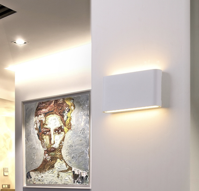 Factory Direct Supply Wall Mounted Spot Light Wall Lights Battery Operated Hexagonal Wall Led Lamp