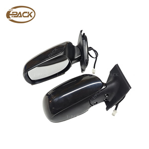 Rétroviseur latéral noir pour <span class=keywords><strong>Toyota</strong></span> <span class=keywords><strong>Yaris</strong></span> Vitz 2009-2012 2013 NCP91 Rétroviseur de porte arrière 87909-0D450 3 broches Électrique I-PACK - Product Image 6