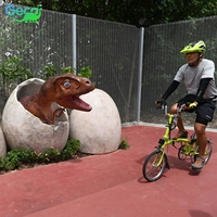Parc à thème Gecai Animatronic Dinosaur Amusement Park