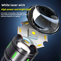 Logo personnalisé haute puissance 1000 Lumens lampe de poche tactique Rechargeable torche Laser blanche IP65 étanche en alliage d'aluminium lampe torche
