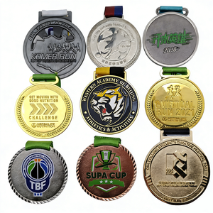 Uniek ontwerp op maat gemaakte logo flip cover medaille metaal reliëf emaille sport marathon op maat gemaakte flip cover medaille souvenir - Product Image 4