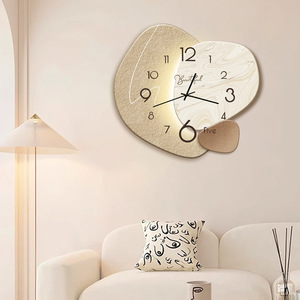 Orologio <span class=keywords><strong>da</strong></span> <span class=keywords><strong>Parete</strong></span> Silenzioso <span class=keywords><strong>in</strong></span> <span class=keywords><strong>Legno</strong></span> Stile Moderno Farmhouse con Lancette a Scomparsa per Soggiorno e Uso Domestico - Product Image 6