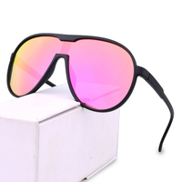 Prix d'usine Lentille surdimensionnée Lunettes de soleil Logo personnalisé Anti Corrosion par Eau de mer Lunettes de soleil de plage en plein air