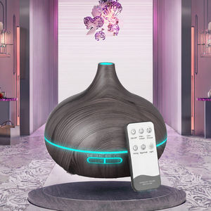 Diffuseur d'arômes rechargeable à ultrasons en plastique de haute qualité, lumières LED nocturnes 7 couleurs, diffuseur d'huiles essentielles électrique de table - Product Image 3