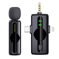 Nouveau microphone cravate sans fil M11 USB Type-C pour iOS, équipement de chant en direct et de diffusion en direct à domicile