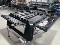 Capot rigide en acier pour camion, étanche, avec porte arrière et porte-bagages pour Toyota Hilux 2016 à 2025, 5 pieds, prix usine