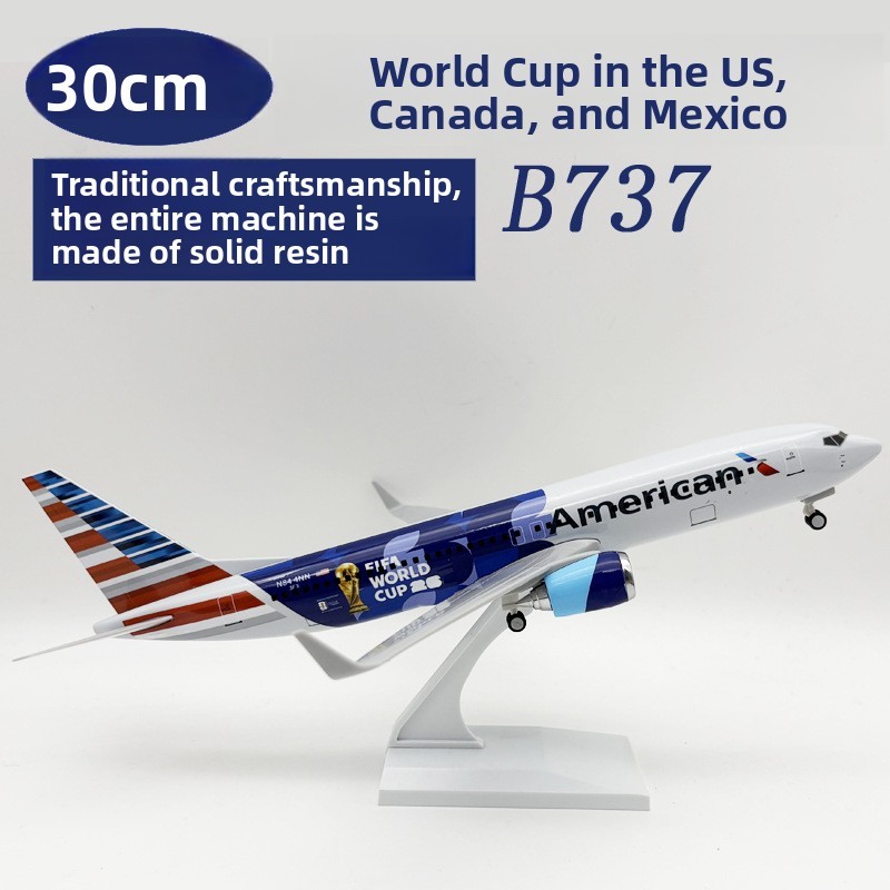 30CM USA-Canada-Mexico World  B737