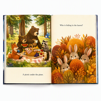 Impression personnalisée de livres d'histoires pour enfants, reliure rigide, impression offset couleur, livres éducatifs en carton pour enfants